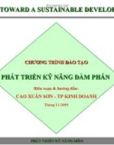 Kỹ năng đàm phán trong kinh doanh