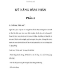 KỸ NĂNG ĐÀM PHÁN 0 Phần 3