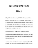 KỸ NĂNG ĐÀM PHÁN - Phần 2