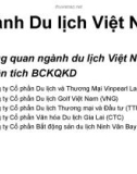 Ngành Du lịch Việt Nam