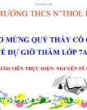 Bài giảng Toán lớp 7: Luyện tập đơn thức - GV Nguyễn Sỹ Giáp