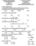 Đề thi giữa học kì 1 môn Toán lớp 7 năm 2022-2023 - Trường THCS Lê Quý Đôn – Hà Nội