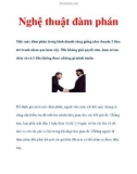 Nghệ thuật đàm phán