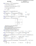 Đề thi minh họa kỳ thi THPT Quốc gia năm 2017 môn Toán - Đề số 022
