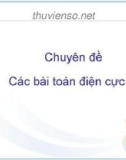 Cực trị dòng điện xoay chiều