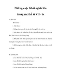 Lịch sử lớp 6 - Những cuộc Khởi nghĩa lớn trong các thế kỉ VII - IX