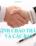 Thuyết trình: Kỹ thuật đàm phán trong kinh doanh