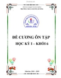 Đề cương ôn tập học kì 1 môn Sinh học 6 năm 2018-2019 - Trường THCS Chương Dương