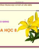 Bài giảng điện tử môn hóa học: tính chất hóa học của nước