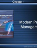 Lecture Modern project management: Chapter 1 - Norman R. Howes