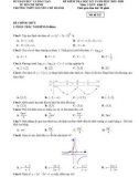 Đề kiểm tra học kì 1 môn Toán lớp 12 năm học 2019-2020– Trường THPT Chuyên Nguyễn Chí Thanh (Mã đề 132)