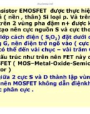 Điện tử học : Transistor trường ứng( FET) part 7