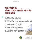 Bài giảng môn học Kết cấu bê tông cốt thép (theo 22TCN 272-05): Chương 6 - TS. Đào Sỹ Đán