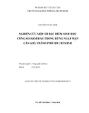 Luận án Tiến sĩ Công nghệ sinh học: Nghiên cứu một số đặc điểm sinh học còng Sesarmidae trong rừng ngập mặn Cần Giờ, TP. HCM