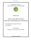 Luận án Tiến sĩ Quản lý Tài nguyên và Môi trường: Giám sát thay đổi sử dụng đất trong bối cảnh biến đổi khí hậu tại tỉnh Bến Tre