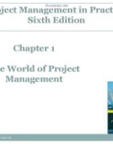 Lecture Project management in practice (6th Edition) – Chapter 1: The world of project management