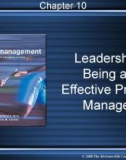 Lecture Modern project management: Chapter 9 - Norman R. Howes