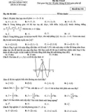Đề thi thử THPT QG môn Toán năm 2022 có đáp án (Lần 2) - Sở GDKHCN Bạc Liêu (Mã đề 102)
