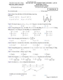 Đề thi thử THPT QG môn Toán năm 2022 có đáp án (Lần 2) - Trường Đại học Vinh (Mã đề 132)