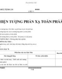 Bài 04 HIỆN TƯỢNG PHẢN XẠ TOÀN PHẦN