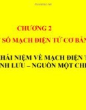 Bài giảng Công nghệ 12 bài 7: Khái niệm về mạch điện tử chỉnh lưu nguồn một chiều