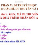 Giiáo án điện tử môn sinh học: Sinh học lớp 12- Quá Trình nhân đôi AND