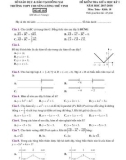 Đề kiểm tra giữa HK 1 môn Toán lớp 10 năm học 2017-2018 - THPT Chuyên Lương Thế Vinh - Mã đề 103