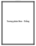 Tương phản Đen - Trắng