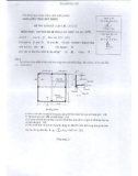 Đề thi chuyên đề Bê tông cốt thép - ĐH Dân Lập Văn Lang