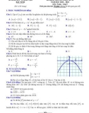 Đề thi giữa học kì 2 môn Toán lớp 9 năm 2022-2023 có đáp án - Sở GD&ĐT Bắc Ninh