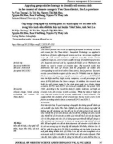 Applying geospatial technology to identify soil erosion risks in the context of climate change in Yen Chau district, Son La province