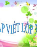 Bài giảng môn Tiếng Việt lớp 3 năm học 2020-2021 - Tuần 23: Tập viết Ôn chữ hoa Q (Trường Tiểu học Thạch Bàn B)