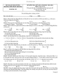 Đề kiểm tra giữa học kì 1 môn Vật lí lớp 12 năm 2021-2022 - Trường THPT Đoàn Thượng