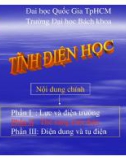 Bài giảng Tĩnh điện học: Phần II - ĐHBK TP.HCM