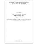 Giáo trình Phương pháp thí nghiệm (Nghề: Chăn nuôi thú y - Trung cấp) - Trường Trung cấp Trường Sơn, Đắk Lắk