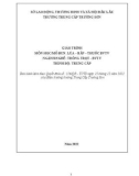 Giáo trình Lúa-Bắp-Thuốc bảo vệ thực vật (Nghề: Trồng trọt và bảo vệ thực vật - Trung cấp) - Trường Trung cấp Trường Sơn, Đắk Lắk