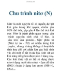 Chu trình nitơ (N)