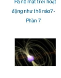 Pa nô mặt trời hoạt động như thế nào? Phần 7