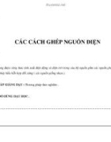 Bài 33 : CÁC CÁCH GHÉP NGUỒN ĐIỆN