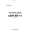 Thiết kế bài giảng lịch sử 11