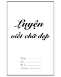 Luyện viết chữ đẹp