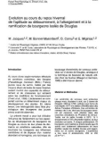 Báo cáo khoa học: Evolution au cours du repos hivernal de l’aptitude au débourrement, à l’allongement et à la ramification de bourgeons isolés de Douglas