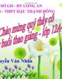 Bài giảng Sinh học 12 - Bài 43: Trao đổi vật chất trong hệ sinh thái (Nguyễn Văn Nhân)