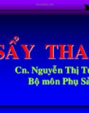 Bài giảng Sẩy thai - Nguyễn Thị Tú Anh