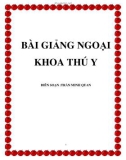 Bài giảng ngoại khoa thú y - Trần Minh Quan