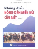 Hướng nghiệp những điều nông dân miền núi cần biết Tập 1