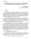 Hoạt động kinh tế đối ngoại - Động lực phát triển đồng bằng sông Cửu Long thời kỳ hội nhập