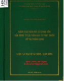 Luận văn Thạc sĩ Tài chính ngân hàng: Nâng cao hiệu quả sử dụng vốn của Công ty cổ phần Đầu tư và Phát triển đô thị Thăng Long