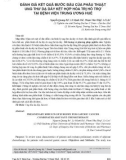 Đánh giá kết quả bước đầu của phẫu thuật ung thư dạ dày kết hợp hóa trị hỗ trợ tại Bệnh viện Trung ương Huế