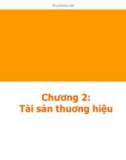 Bài giảng Quản trị tài sản thương hiệu: Chương 2 - TS. Nguyễn Ngọc Quang